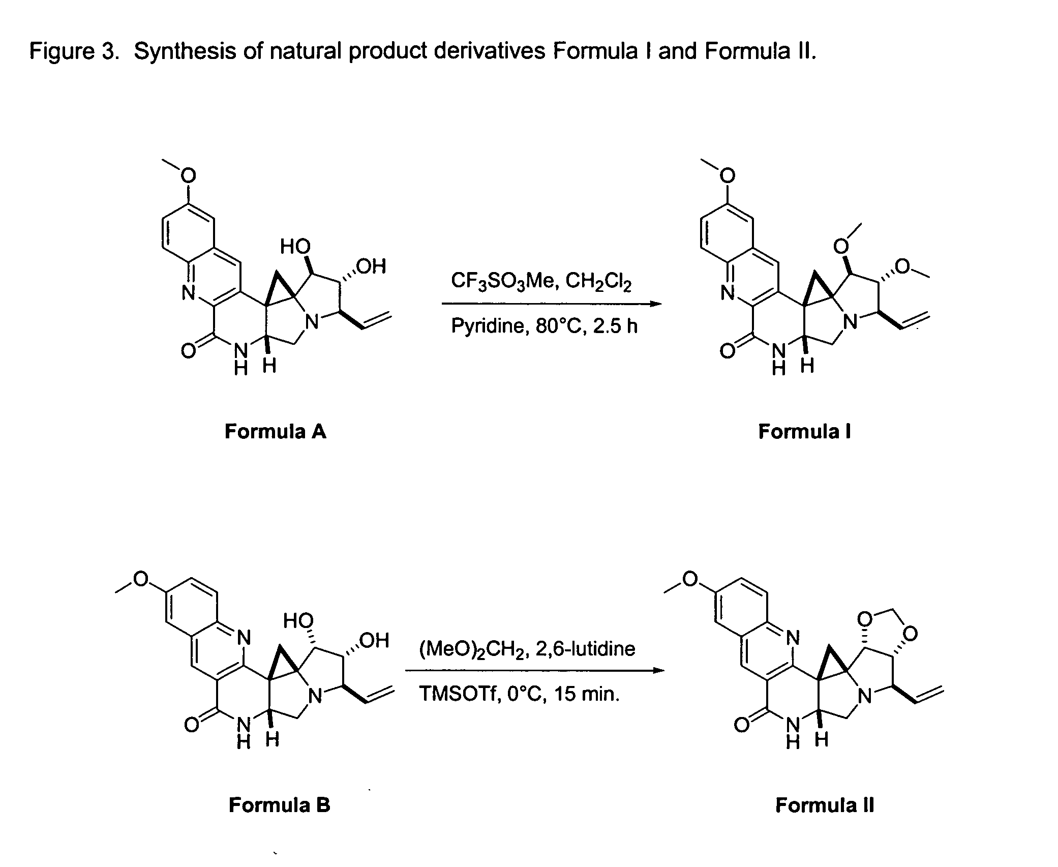 Natural product derivatives with antimalarial activity