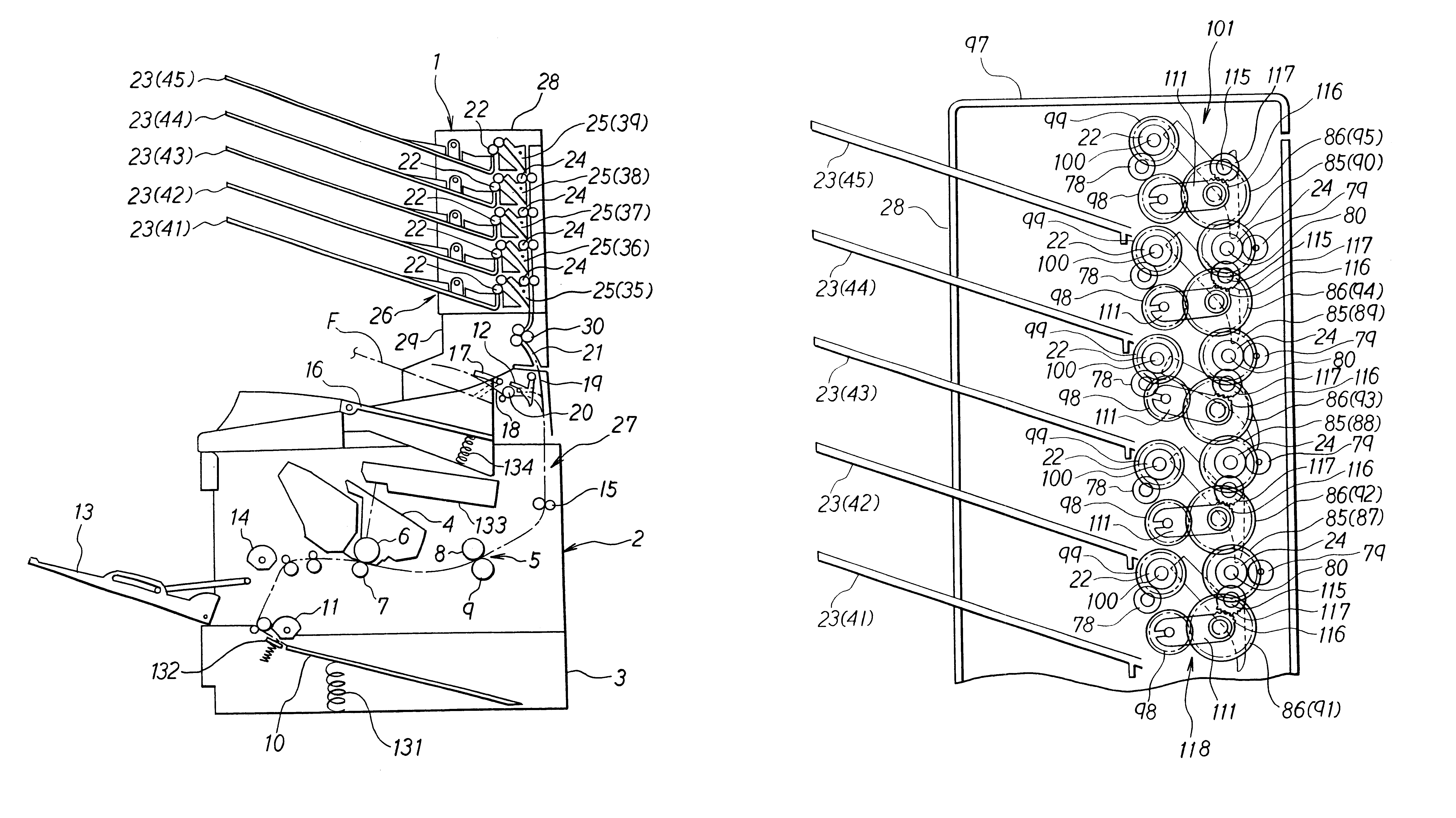 Paper sheet discharge apparatus and printing apparatus