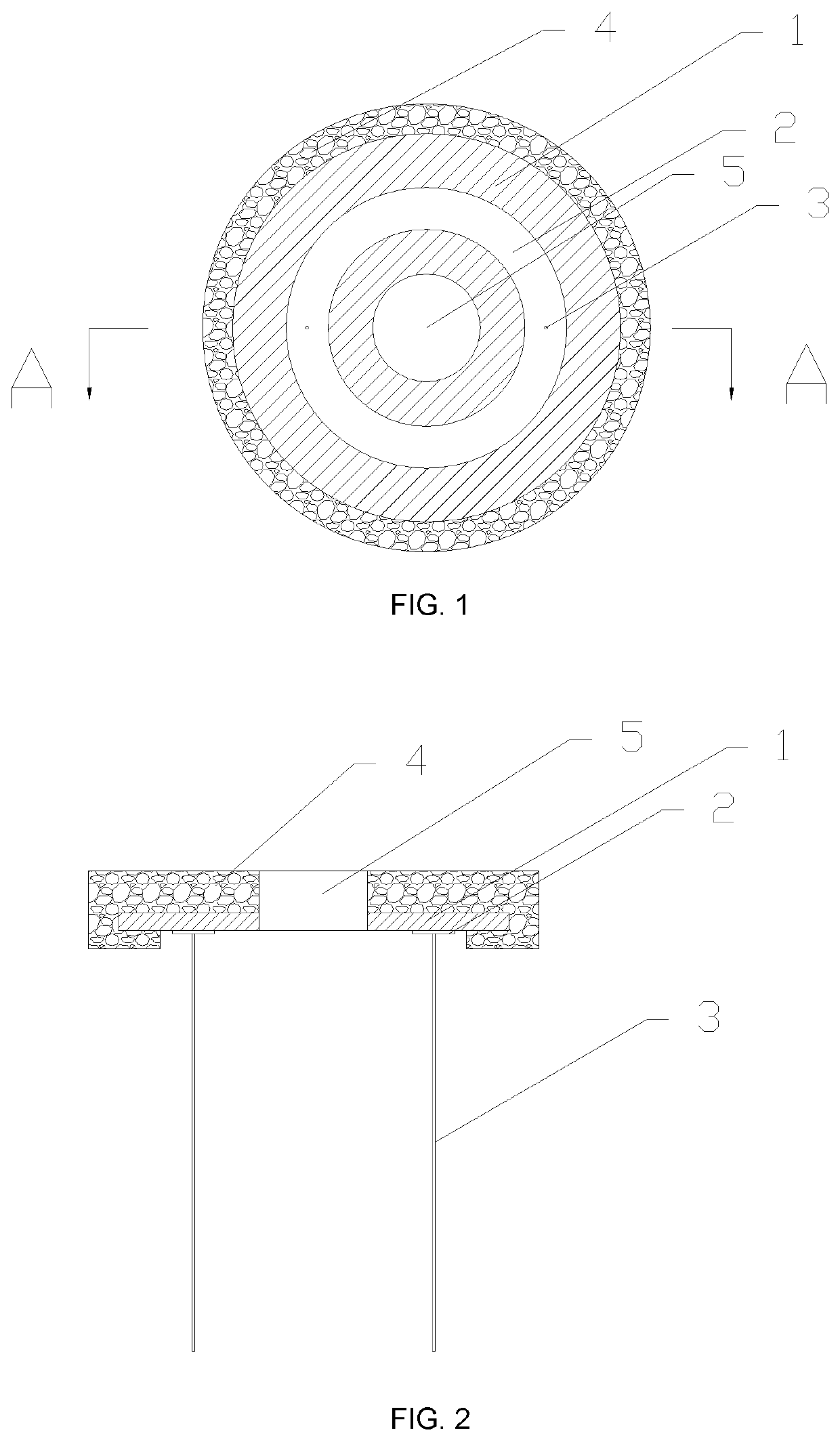 Heating element and method for fabricating the same and electronic atomizer