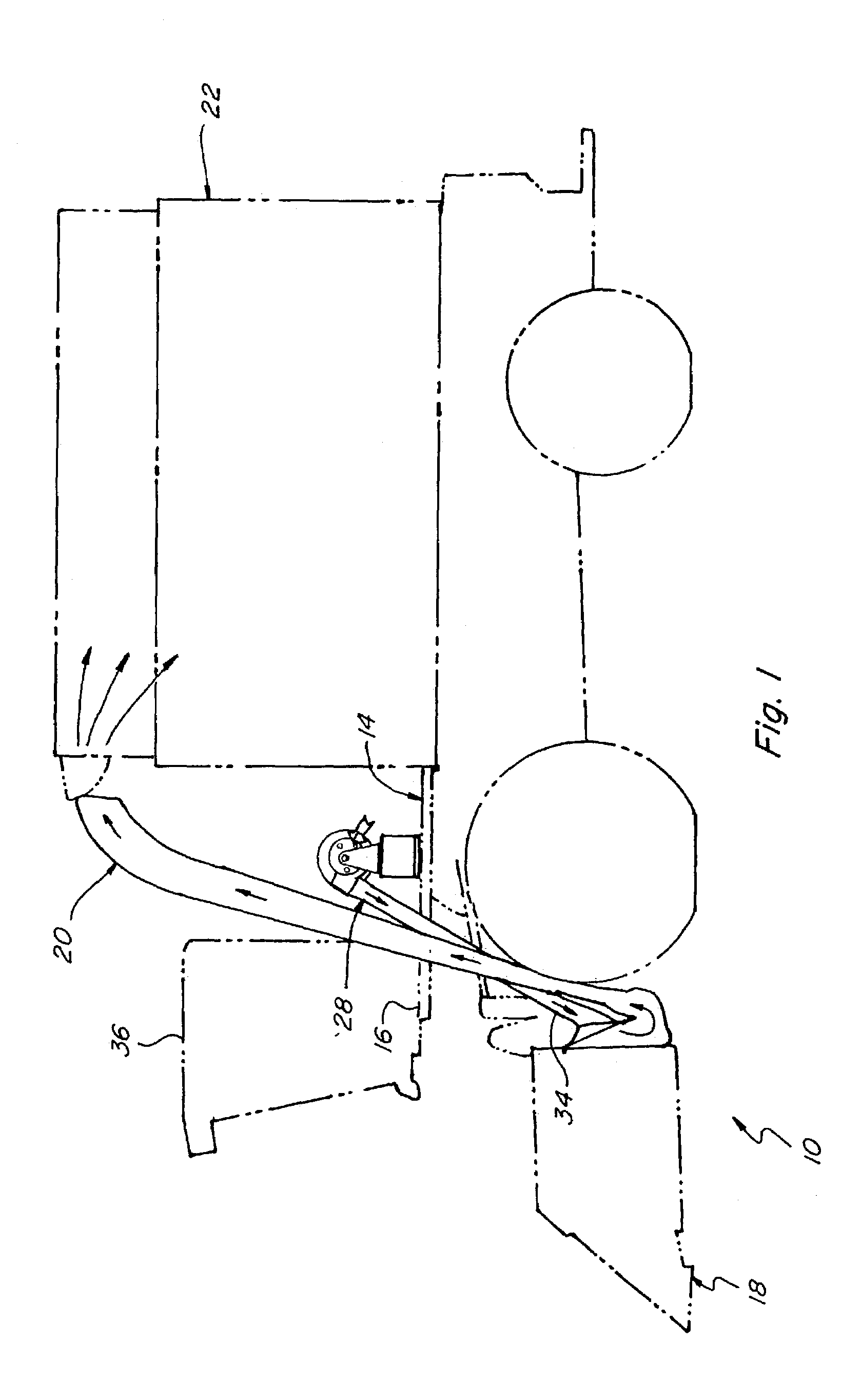 Multi-rotor fan assembly for a cotton picker