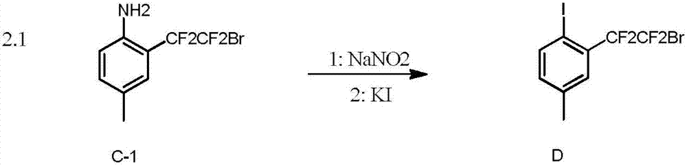Method for synthesizing 2-bromo-1,1,2,2-tetrafluoroethyl substituted aryl building block