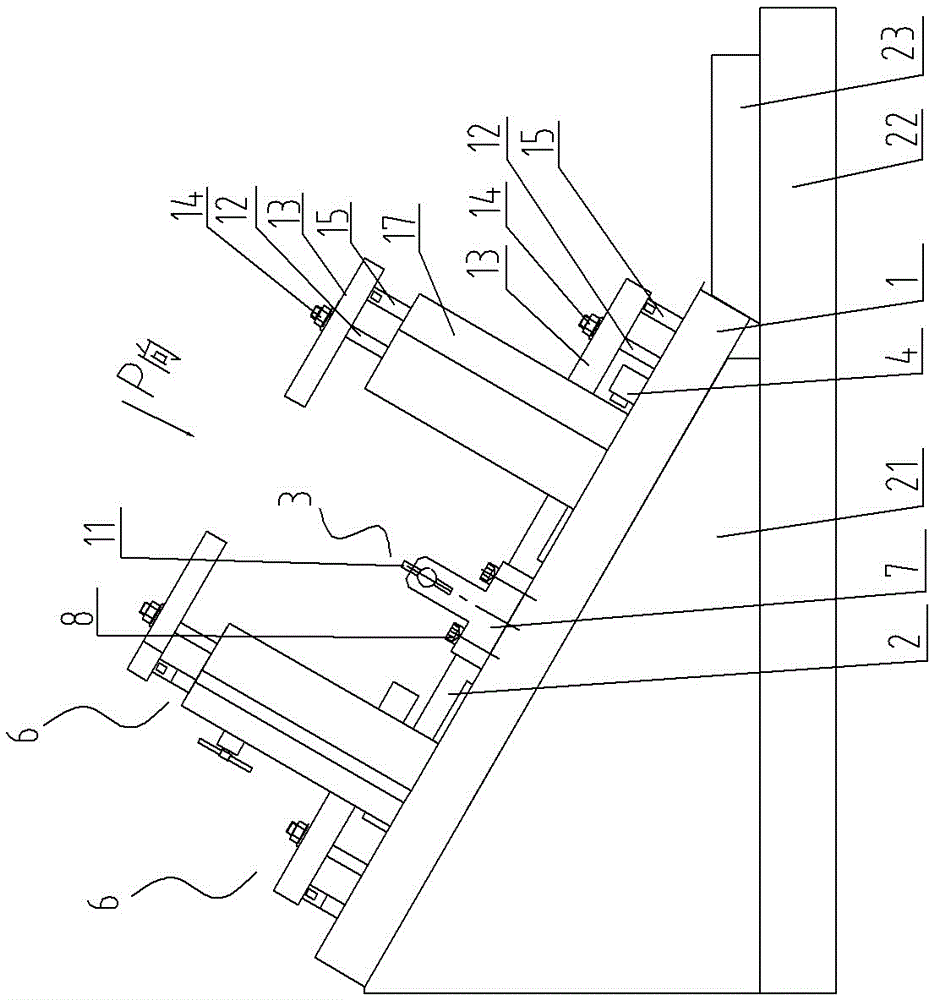 Fixture device for tenon tooth blade milling blade root