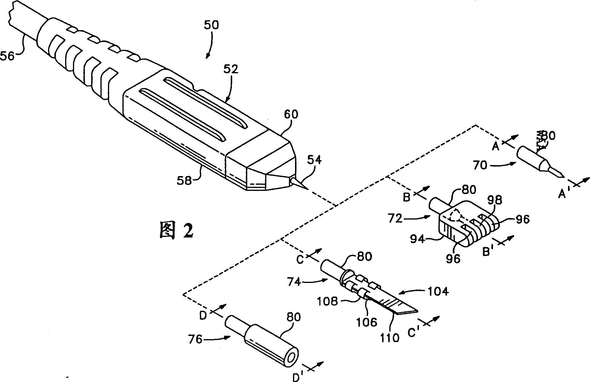 Probe head adapter for checking probe