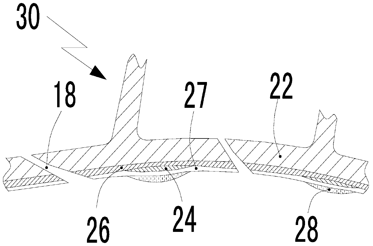 Thermal barrier coating for turbine blade assembly and preparation method thereof
