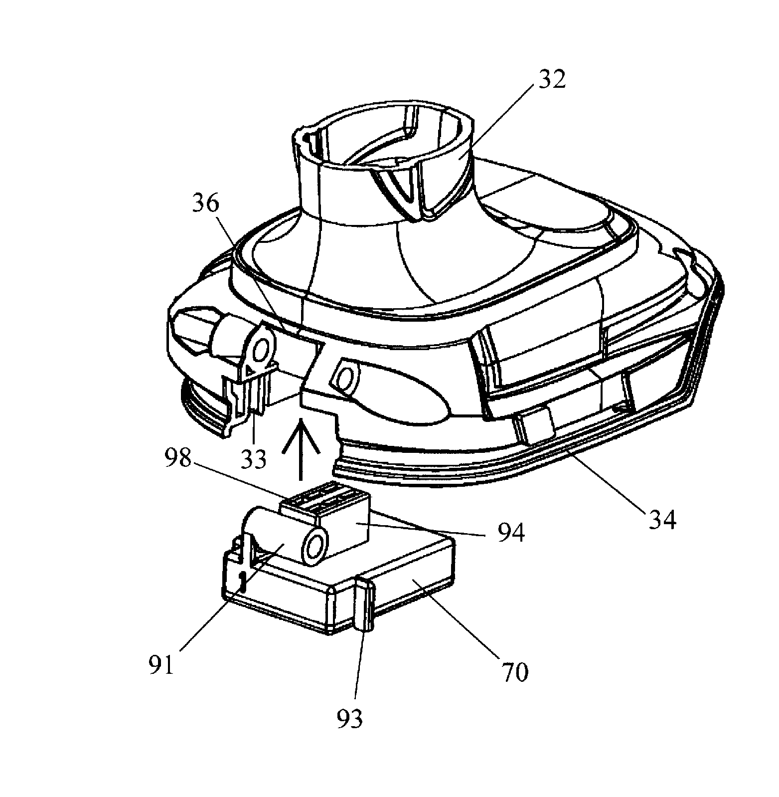 Power tool system and adapter therefor
