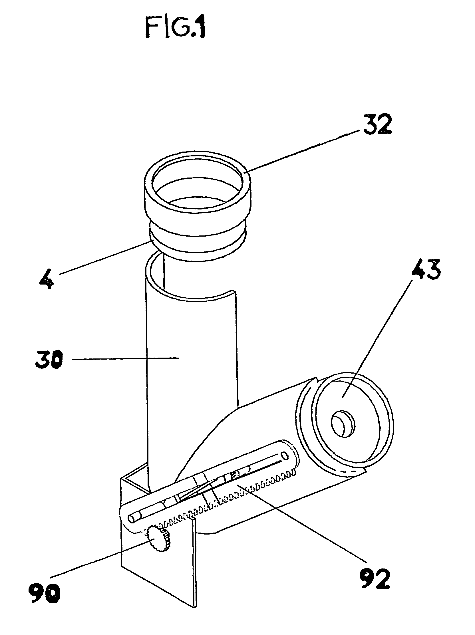 Device for destroying sharp, pointed objects which is fitted with means for automatically unscrewing injecting needles and similar