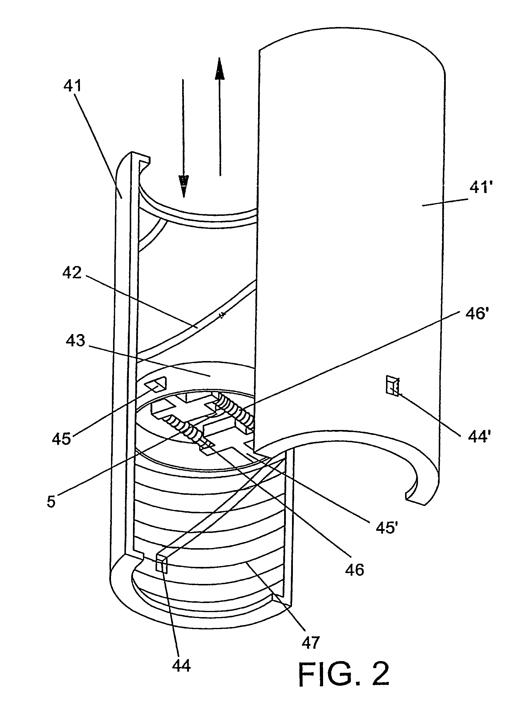 Device for destroying sharp, pointed objects which is fitted with means for automatically unscrewing injecting needles and similar