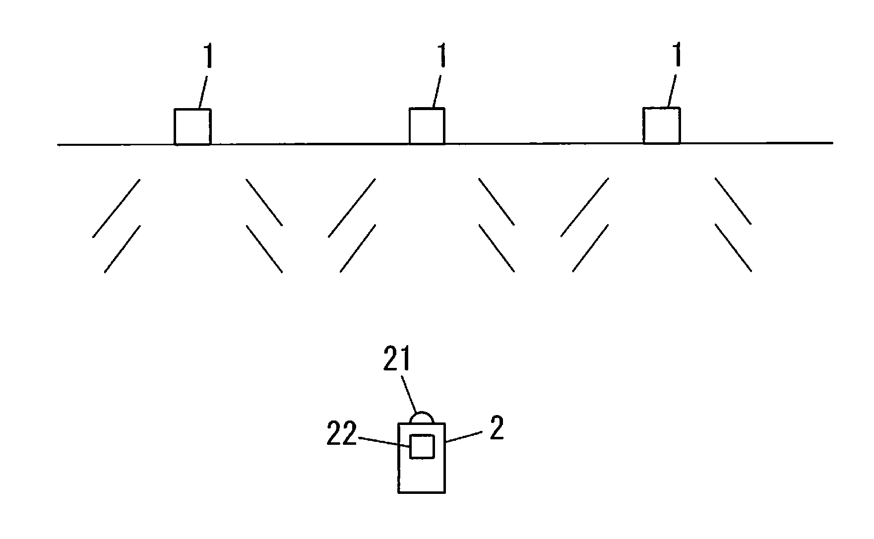 Luminaire and visible light communication system using same