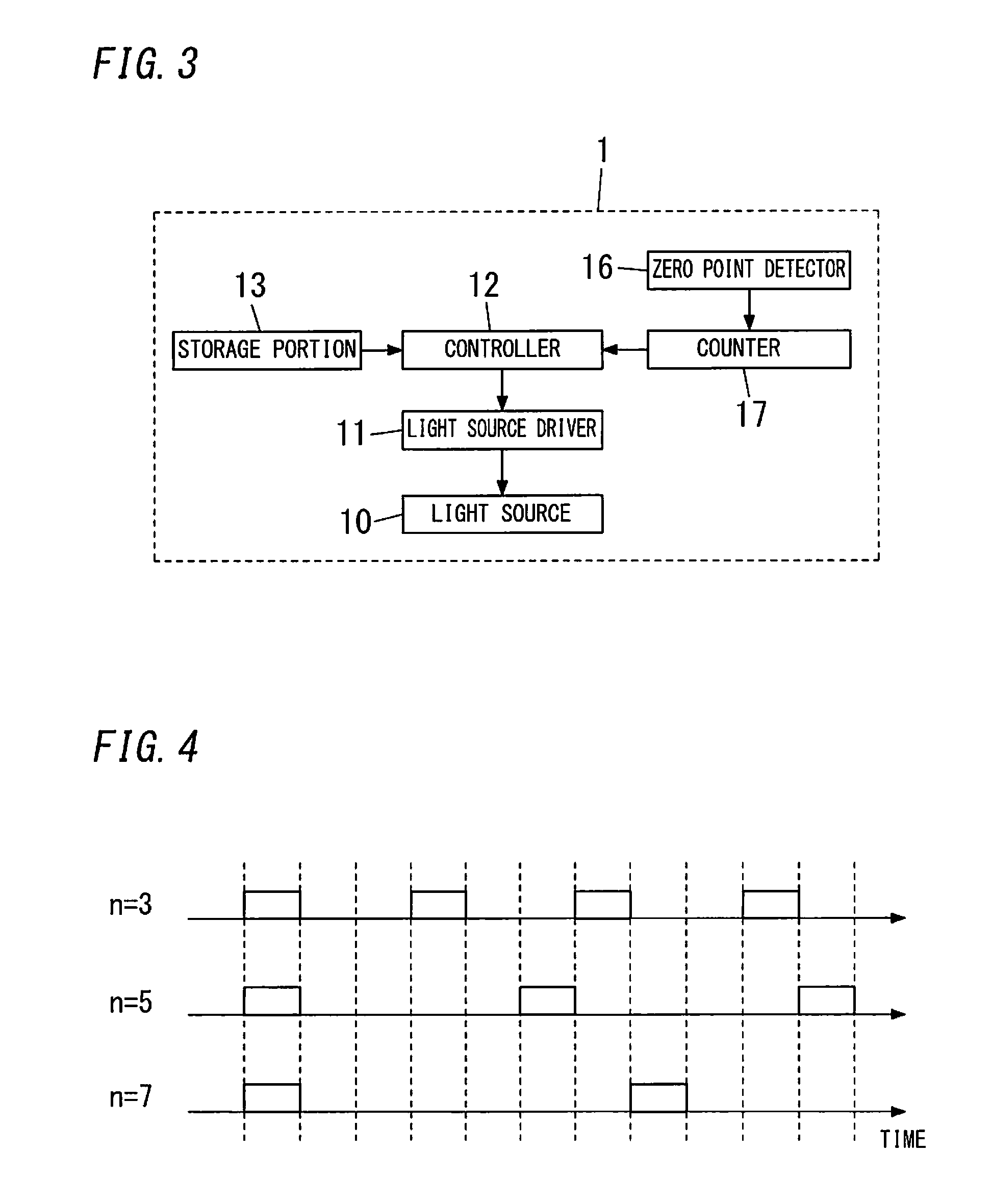 Luminaire and visible light communication system using same
