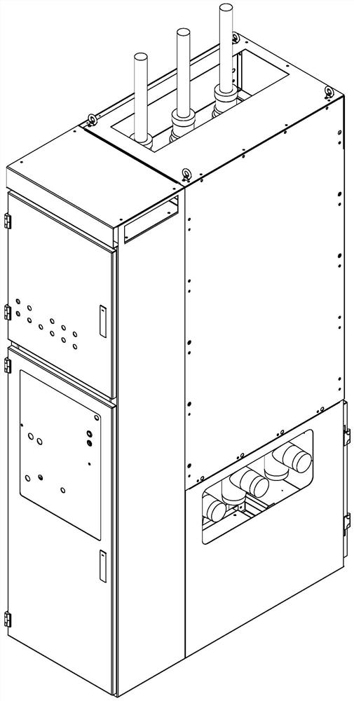 A 40.5kv solid insulated switchgear