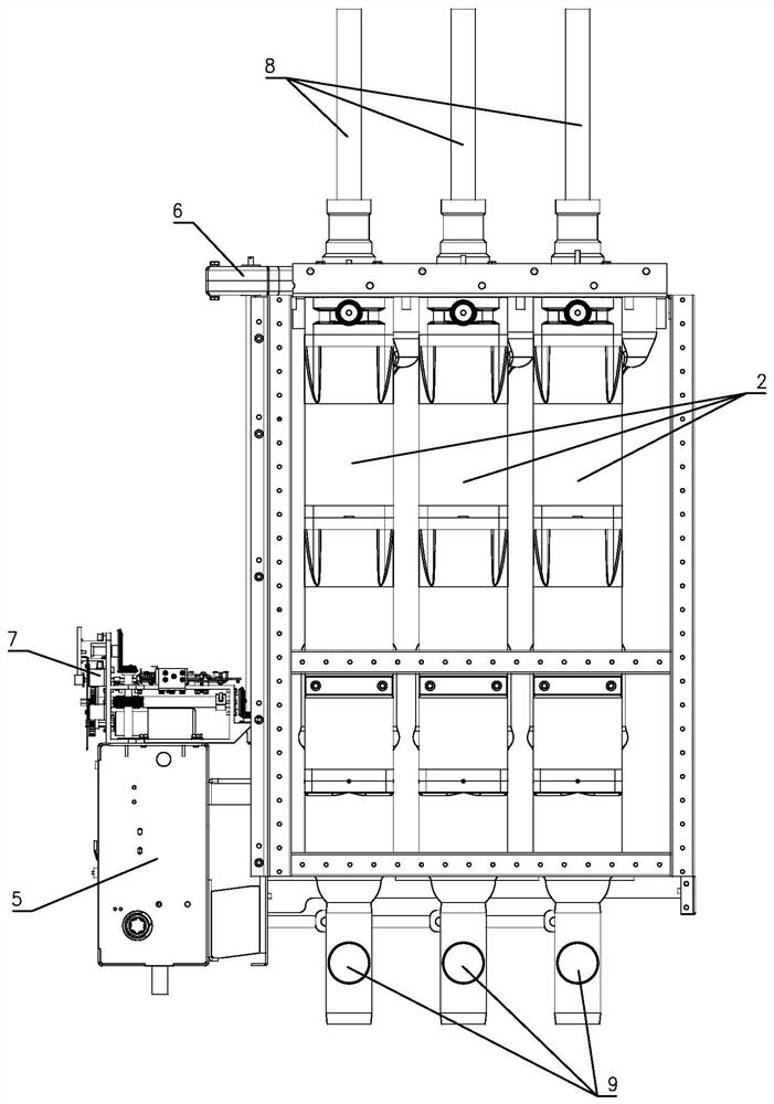 A 40.5kv solid insulated switchgear