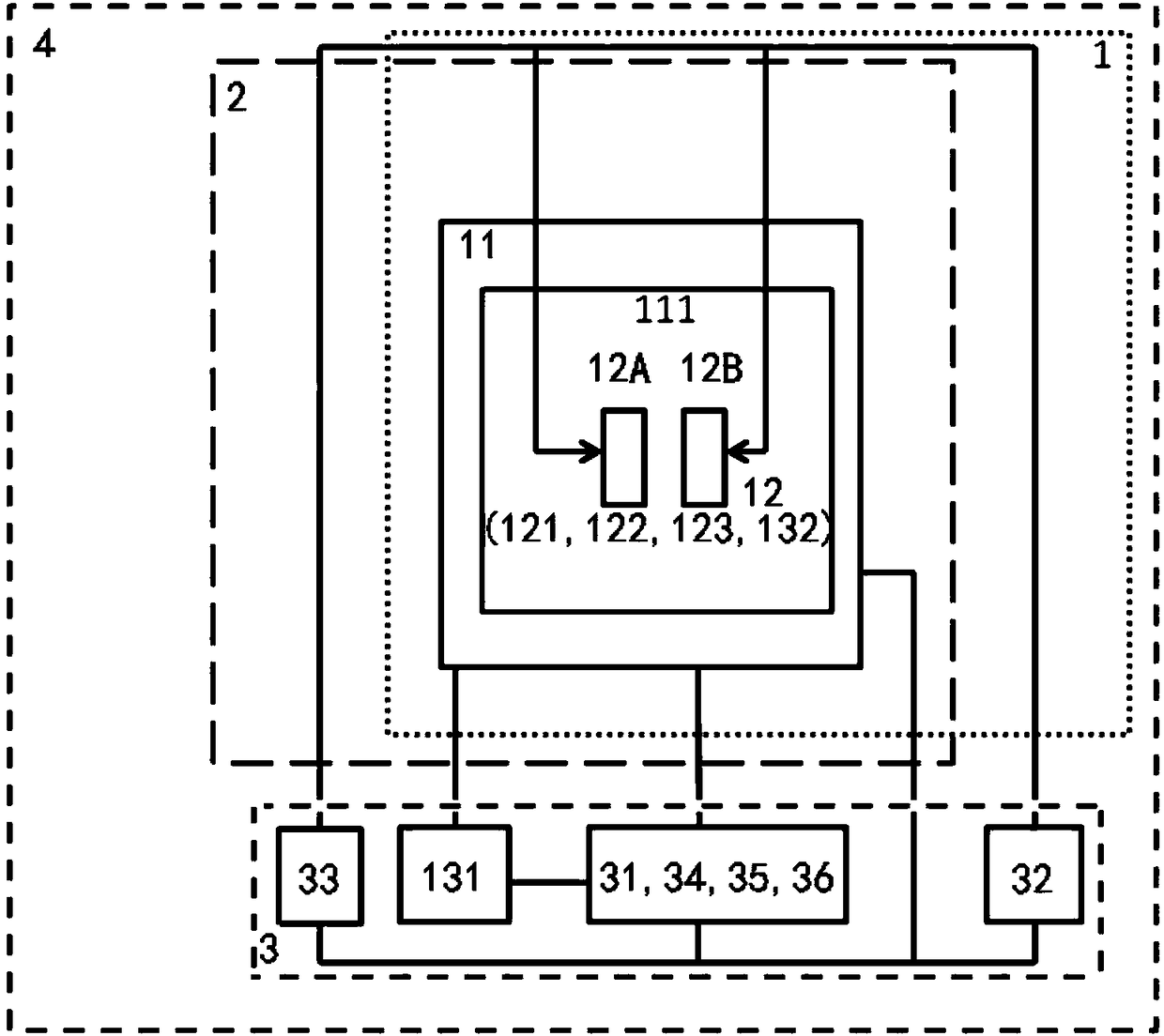 Isothermal thermal power measuring device with fluorescence spectrum measuring function