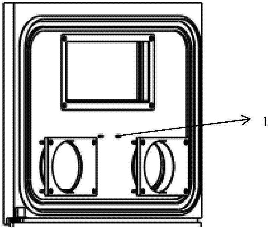 Device for maintaining pressure balance between inside and outside of glovebox during metal 3D printing