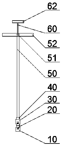 Method for measuring soil water content on site