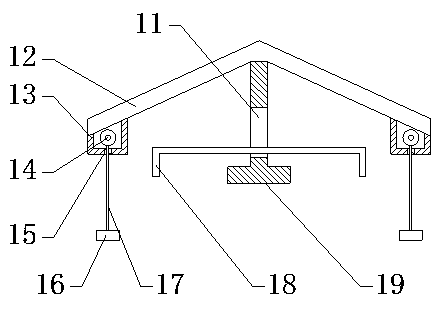 Tank auxiliary supporting device for hazardous chemical substance transport vehicle