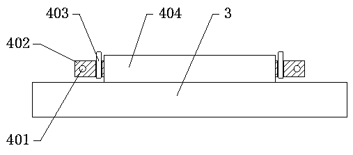 Tank auxiliary supporting device for hazardous chemical substance transport vehicle