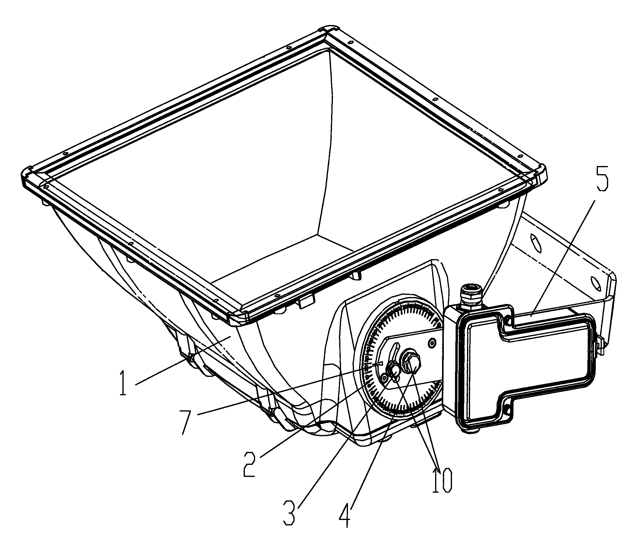 Adjustable irradiating lamp