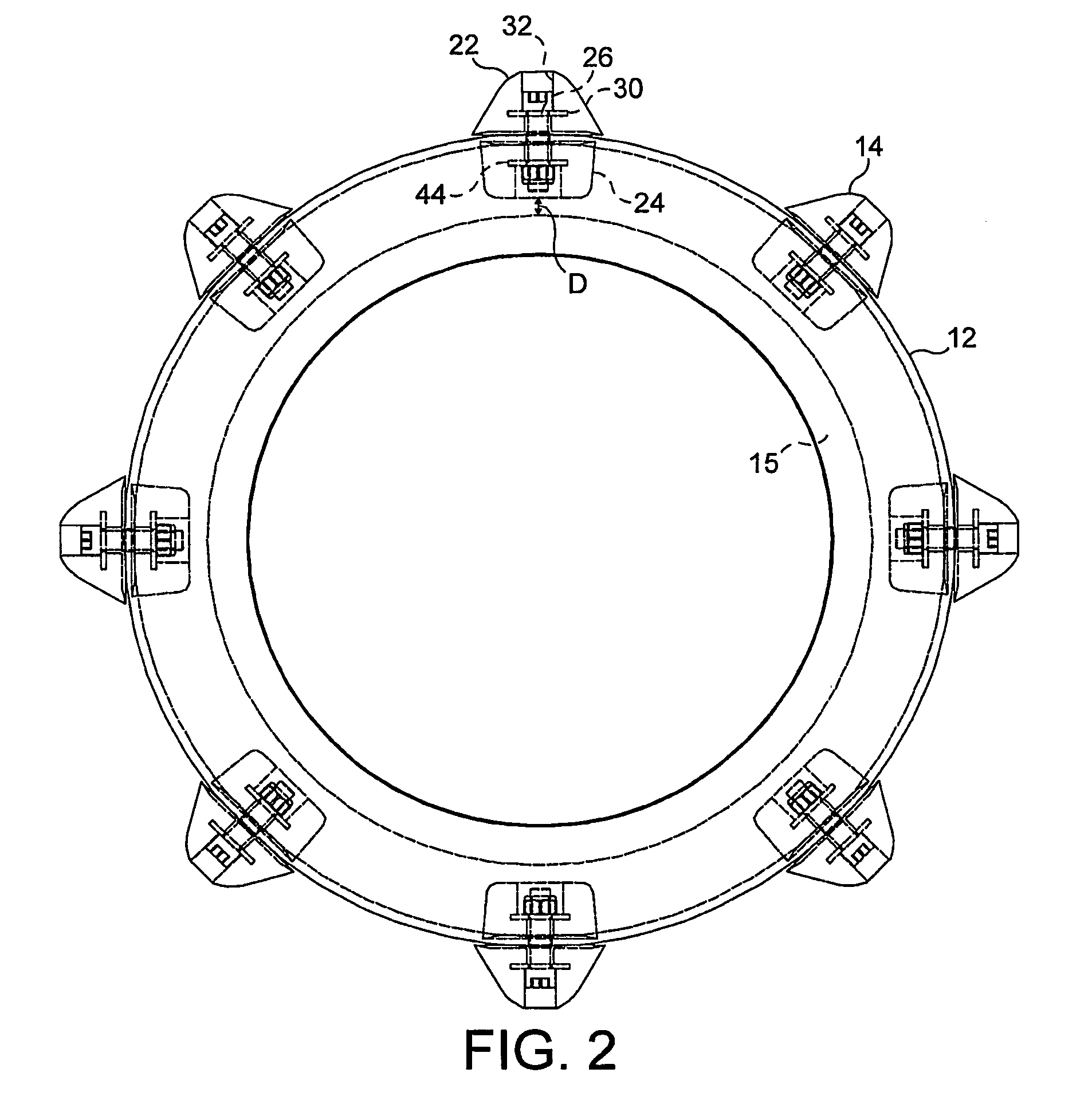 Soil treatment apparatus, a soil treatment component and a method of assembling a soil treatment apparatus