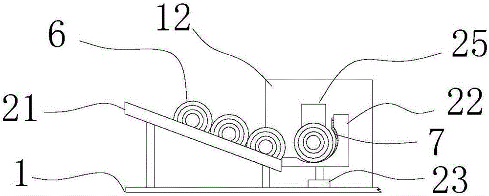 Automatic bearing charging device