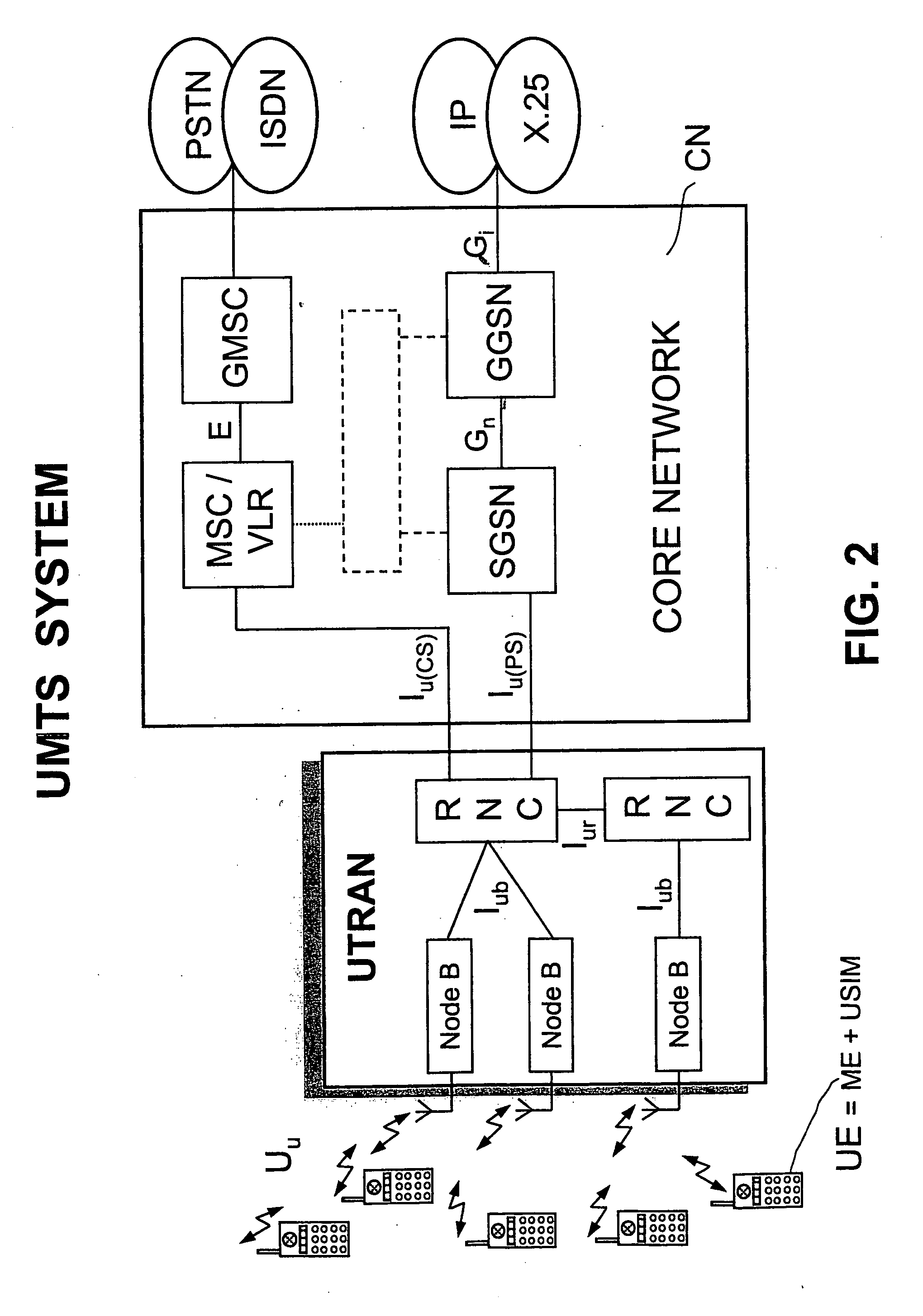 Method for transmitting multimedia services in the UMTS networks by immediate multicasting of a streaming subset