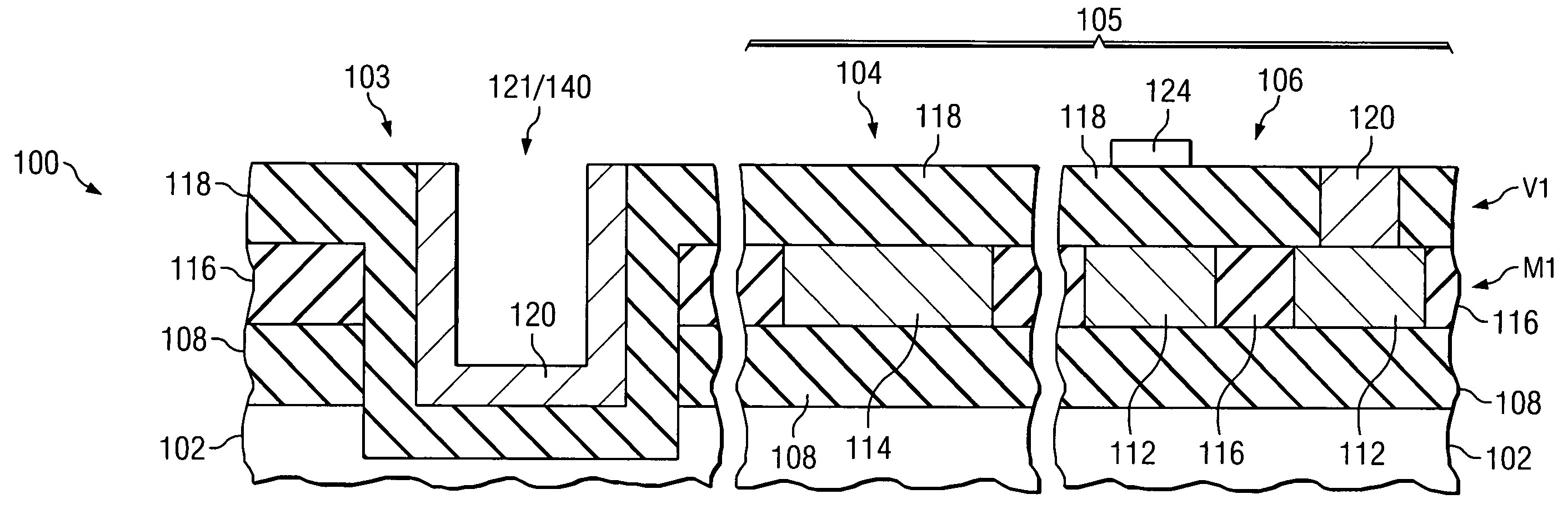 Deep alignment marks on edge chips for subsequent alignment of opaque layers