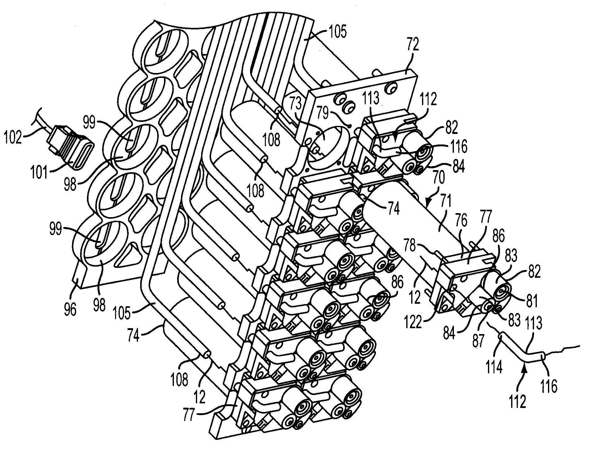 Integrated motor drive system for motor driven yarn feed attachments