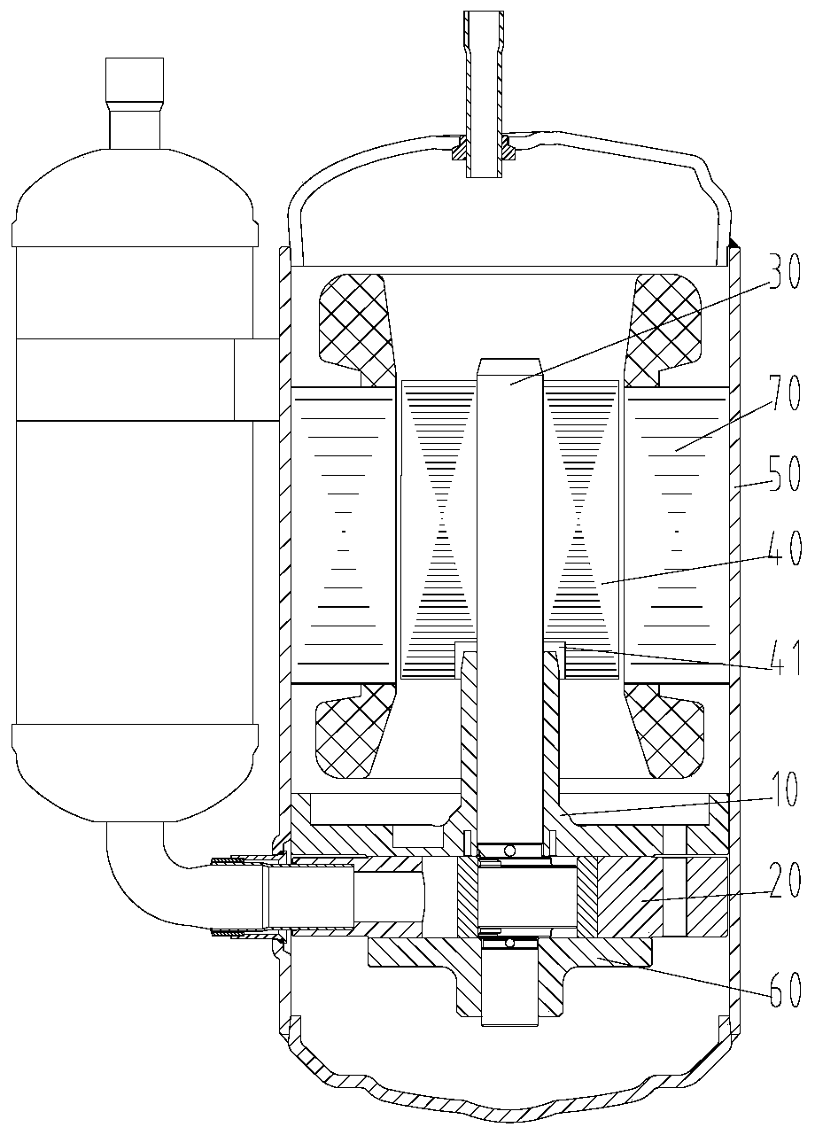 Pump body components, compressors and air conditioners