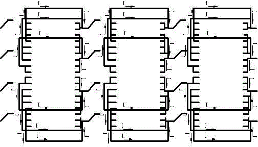 On-line measurement method of bus current of aluminium electrolysis cell