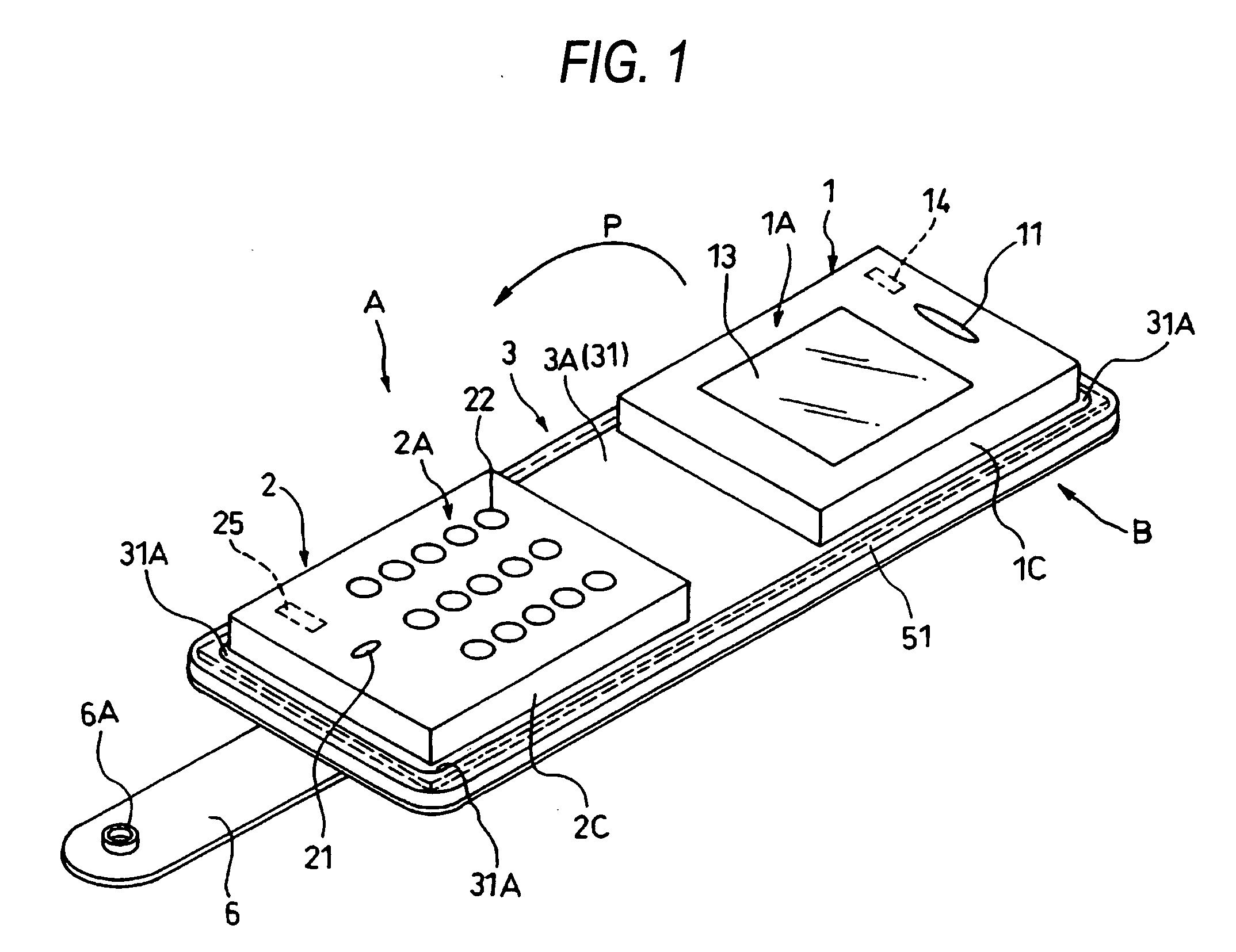 Connecting device, and small electronic apparatus and folding portable terminal apparatus having the same