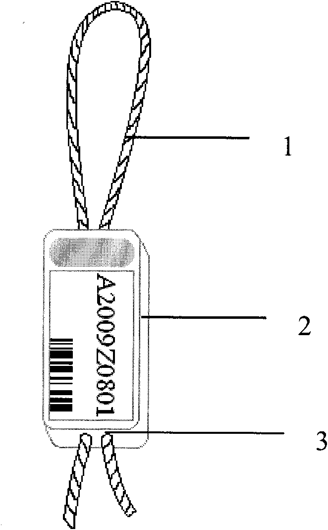Method for labeling shrimps and shrimp label