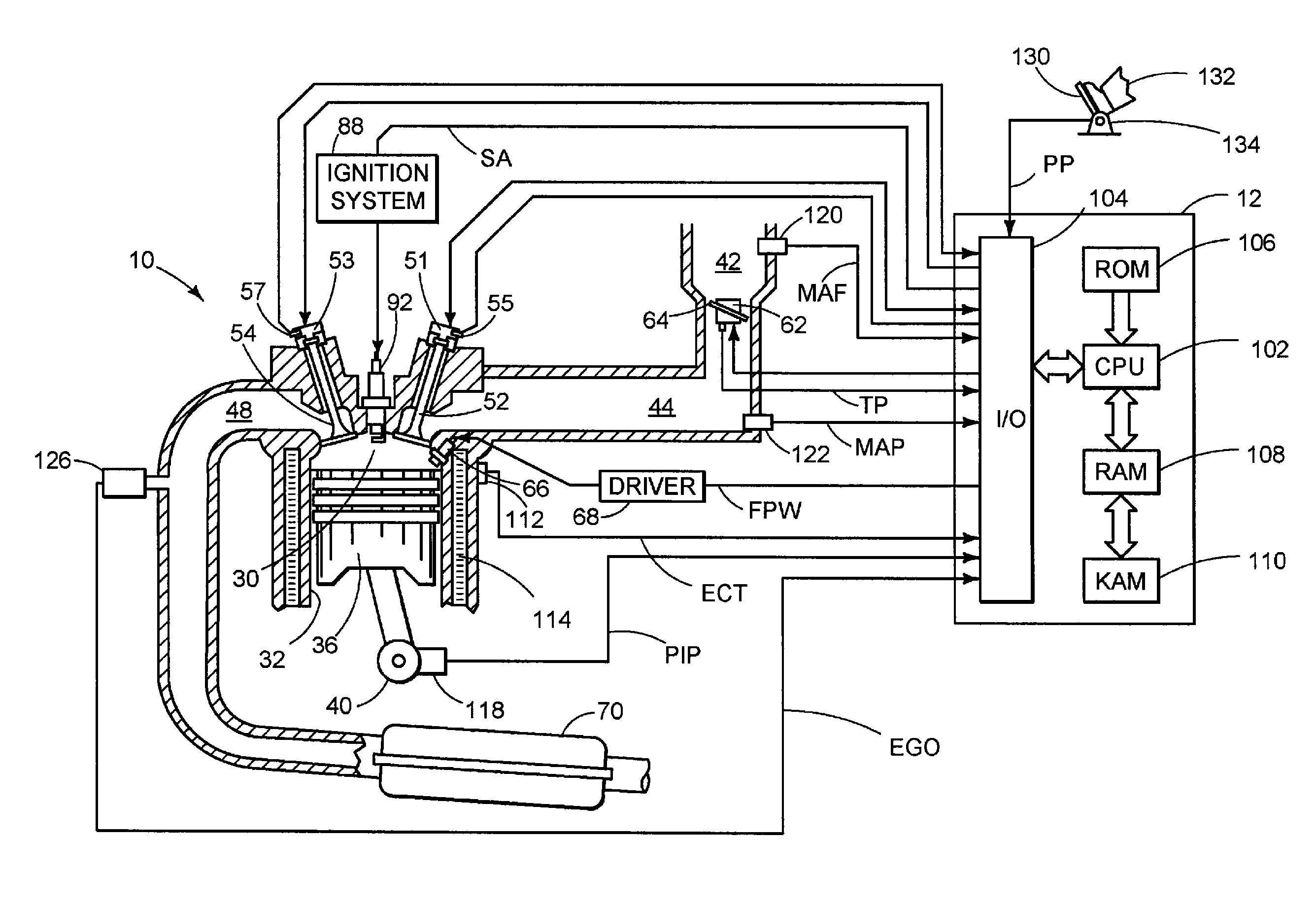 Engine dynamic load leveling