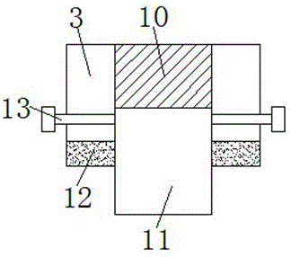 Convenient and practical hardware stamping die