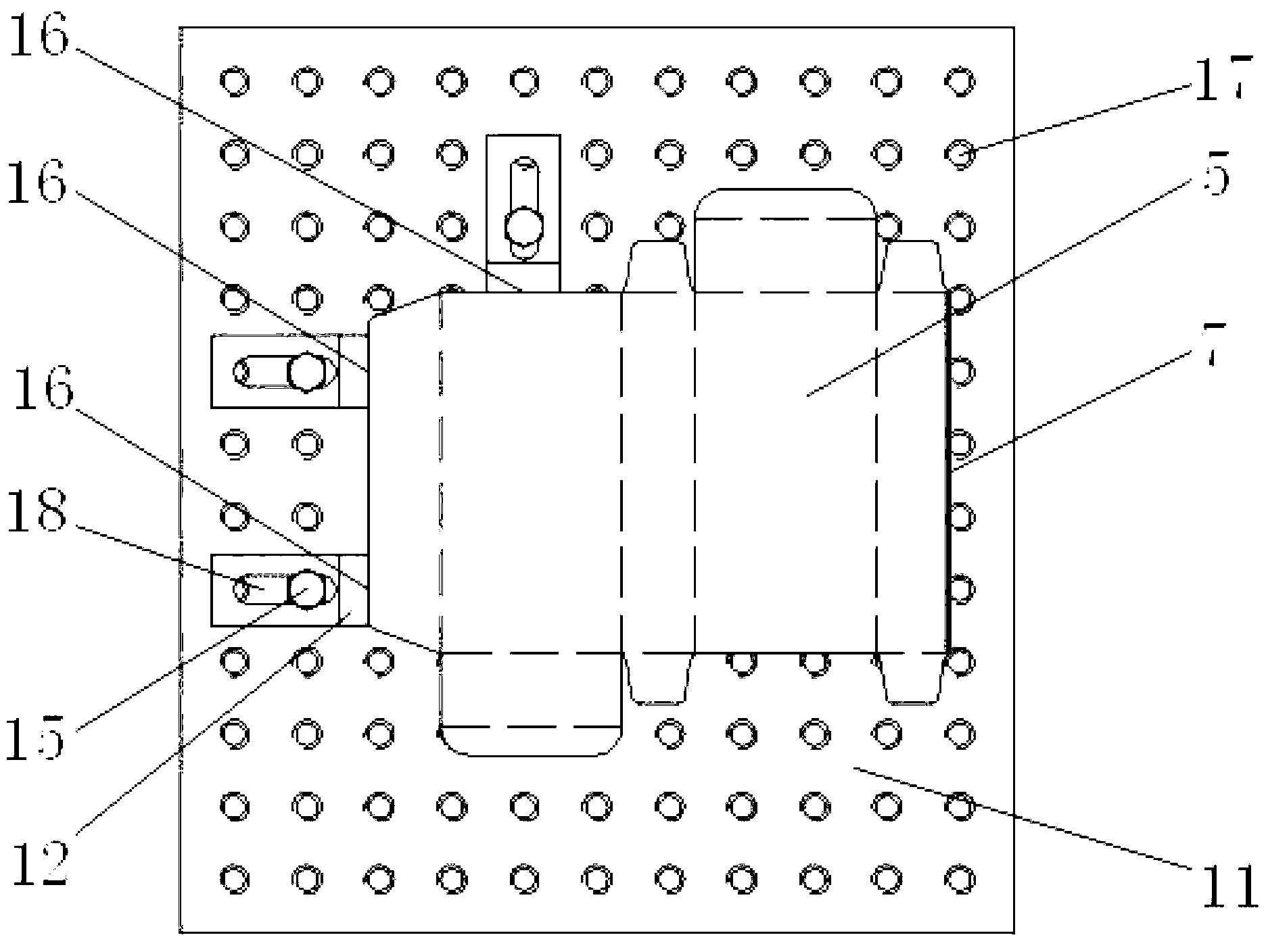Trimming and coloring device of paper box piece die