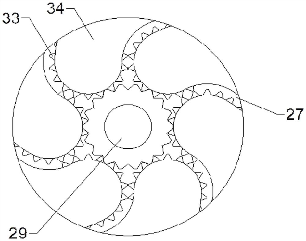 Spoke air hole stamping equipment