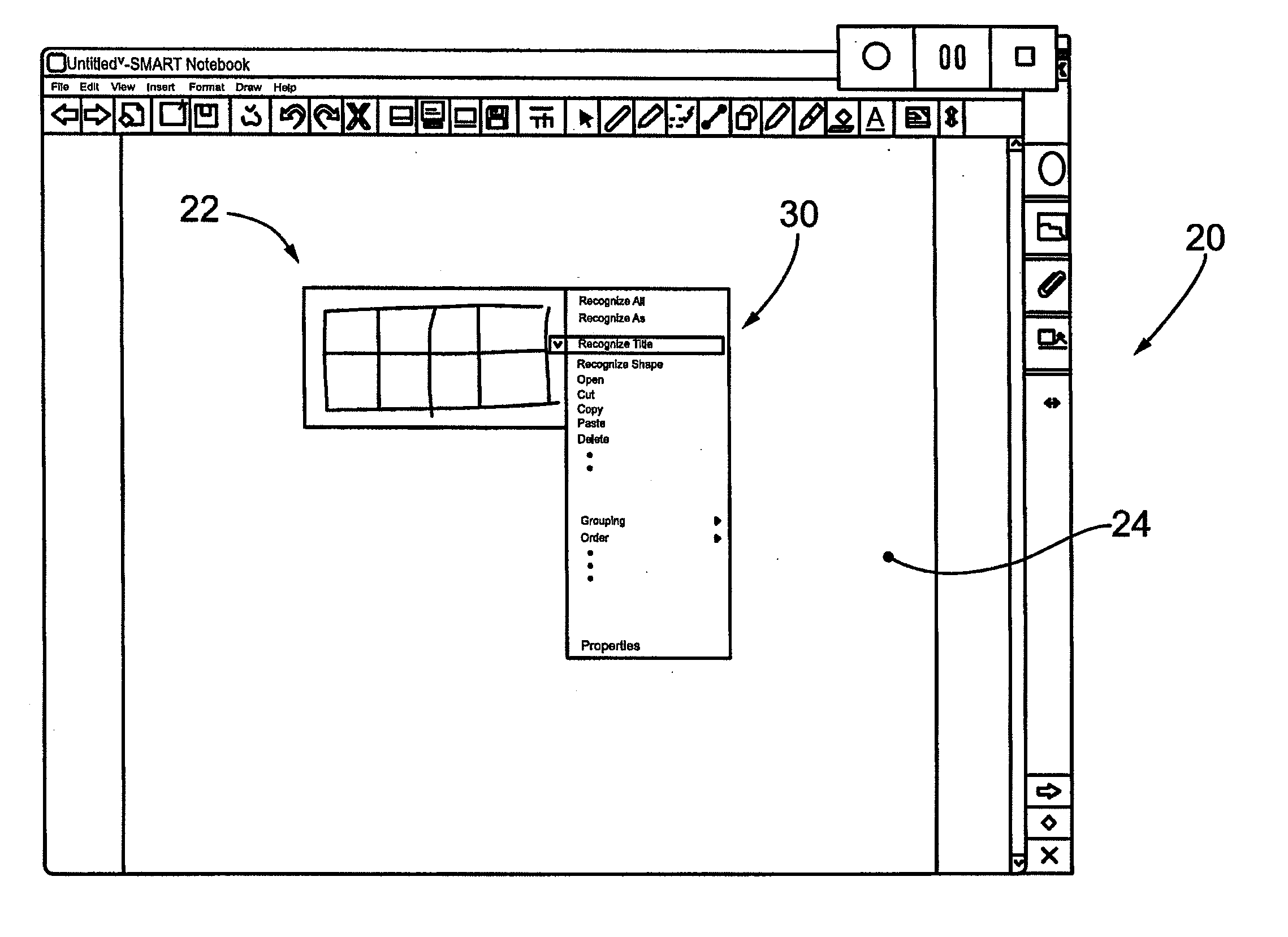 Method And Tool For Recognizing A Hand-Drawn Table
