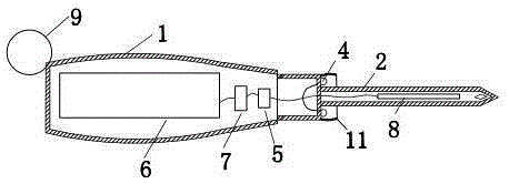 Light-emitting magnetizing screwdriver with solar charging function