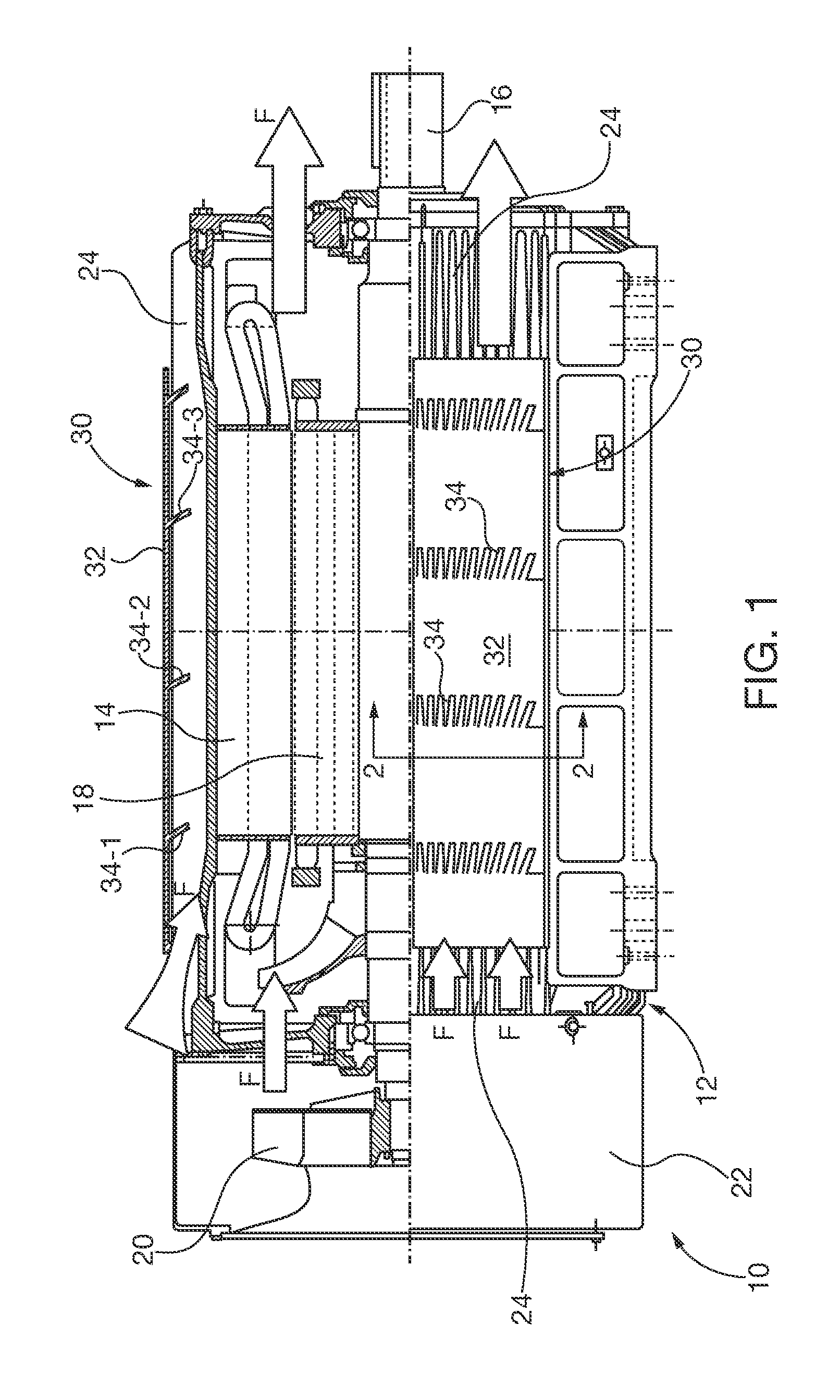 Induction motor auxiliary cooling system