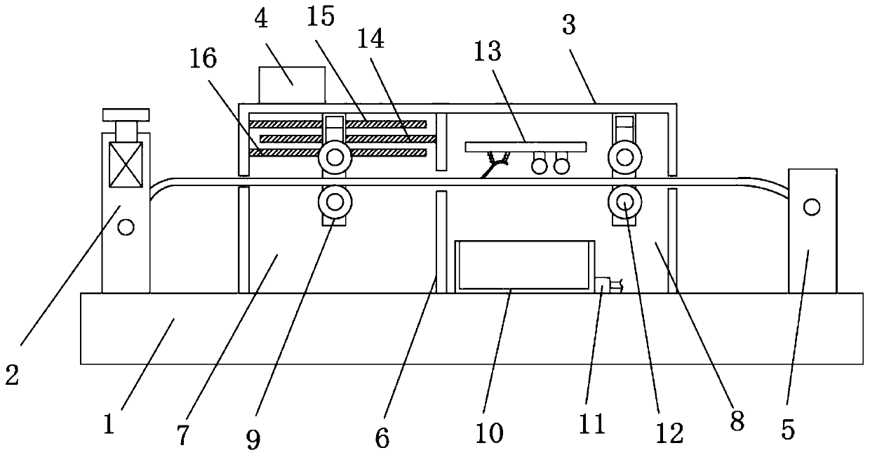 Jet-dyeing device with good cloth spraying uniformity and application method thereof