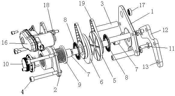 A brake disc dtv repair machine