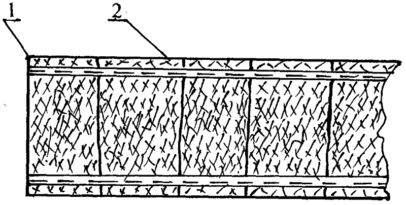Splayed cylinder mould sand barrier of weed-tree fence net and sand trapping construction method thereof