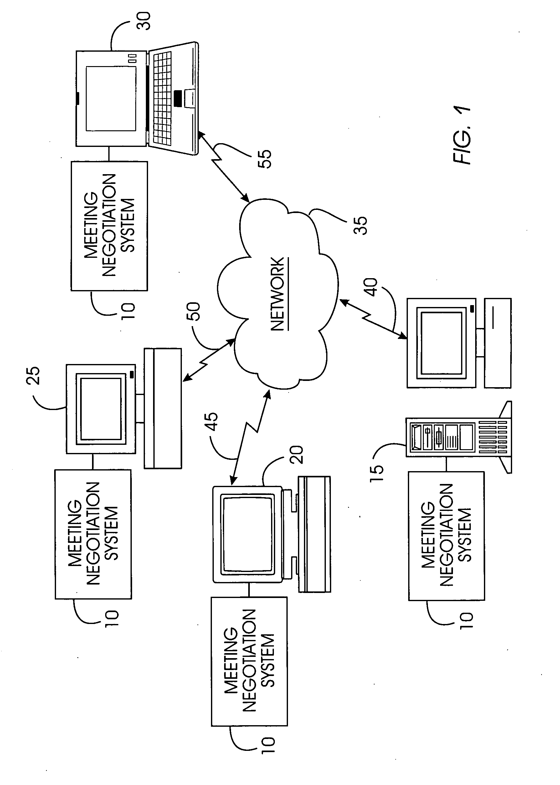 System, method, and service for negotiating schedules while preserving privacy through a shared representation