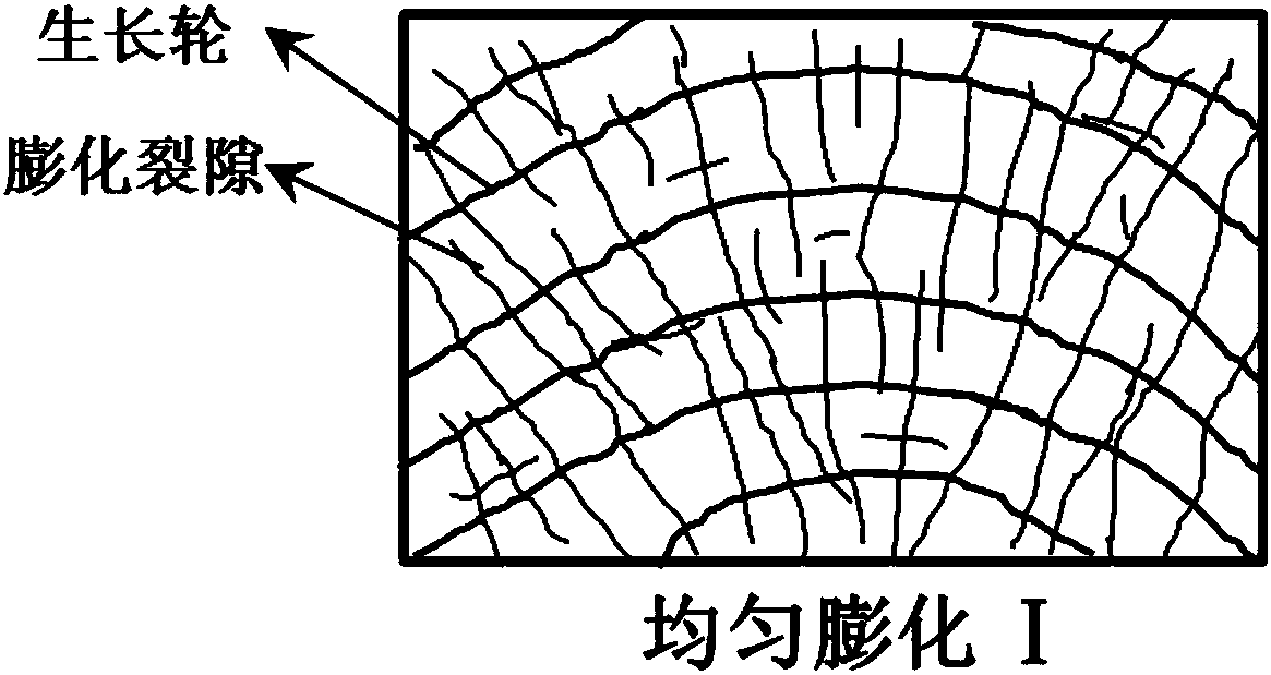 Wood puffing method and prepared puffed wood thereof