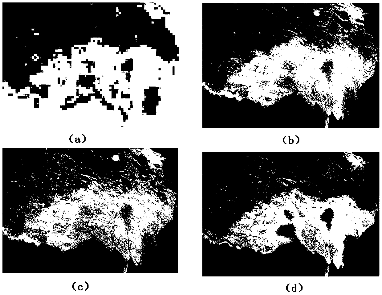 Spatial autocorrelation machine learning satellite precipitation data downscaling method and system