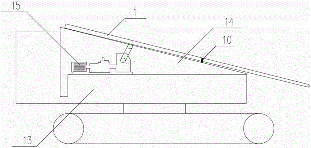 A three-in-one anchor cable construction device for hole forming, installation and grouting