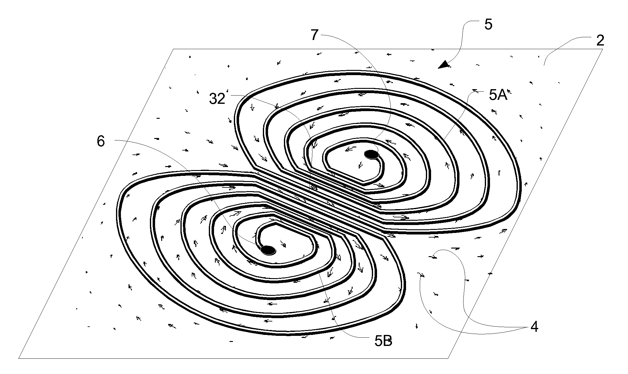 2d coil and a method of obtaining ec response of 3D coils using the 2d coil configuration