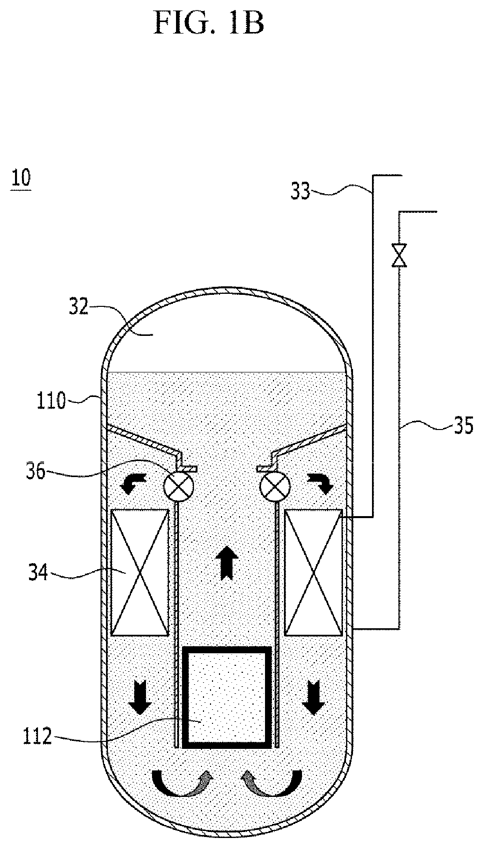 Cooling apparatus for molten core material