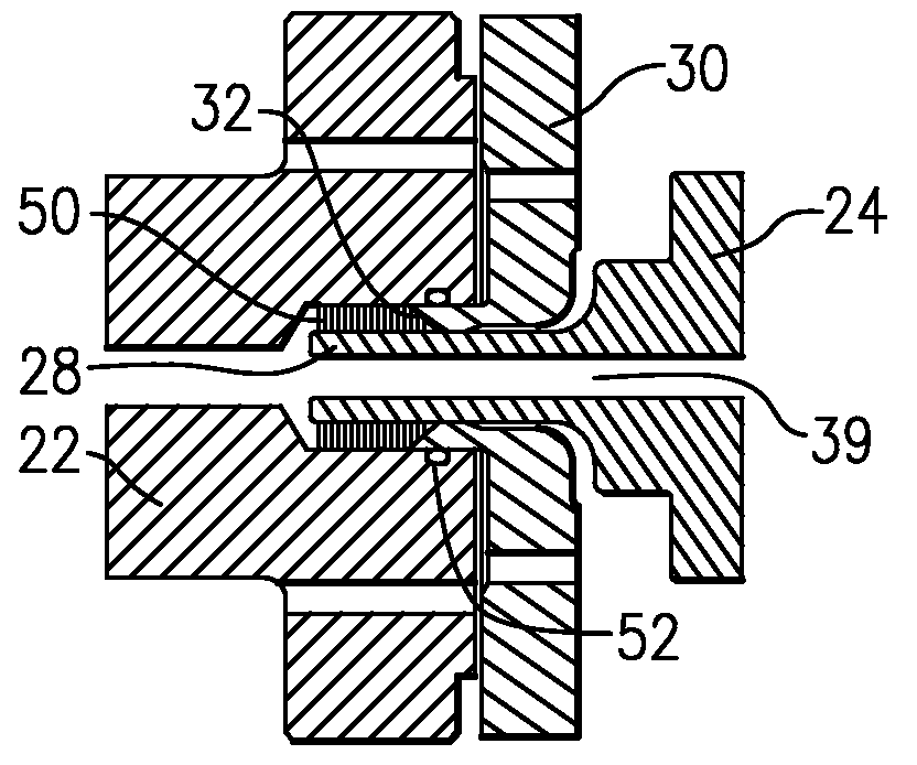Rotating fluid jet with improved rotary seal