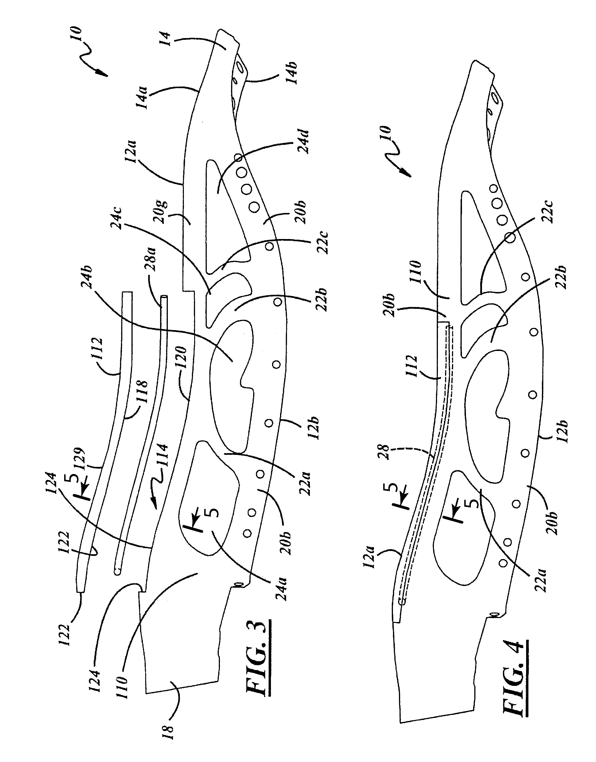 Reinforced lacrosse head and related method of manufacture