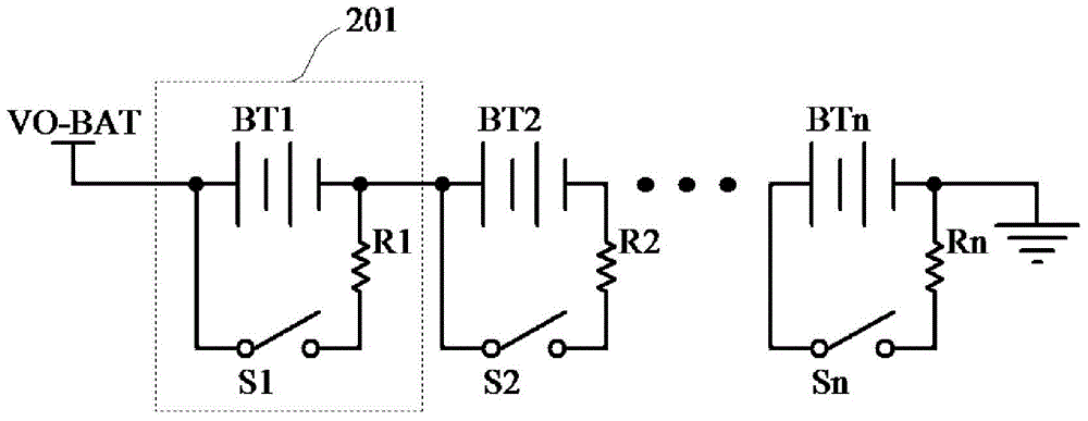 A series battery equalization circuit