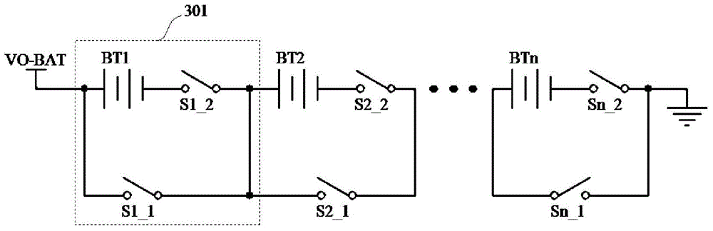 A series battery equalization circuit